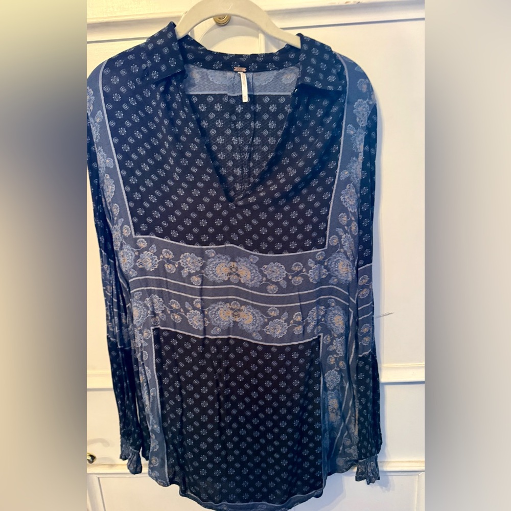 Free People cotton blouse/tunic
